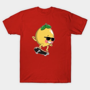 Lemon SkateBoard T-Shirt